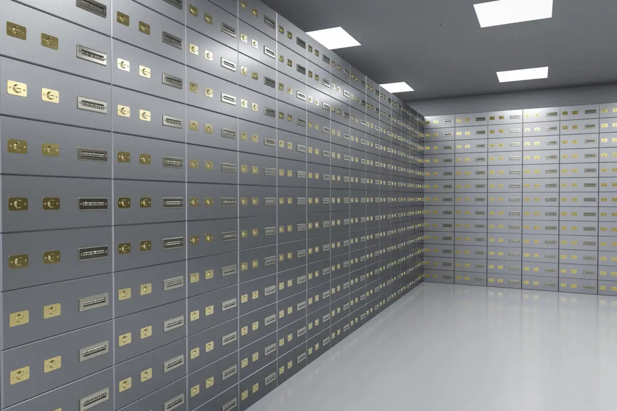 Safe deposit boxes