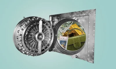 Inside the high security vault